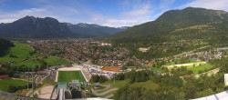 Archiv Foto Webcam Garmisch-Partenkirchen - Olympiaschanze 13:00