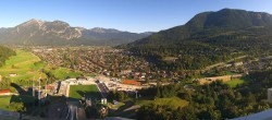 Archiv Foto Webcam Garmisch-Partenkirchen - Olympiaschanze 08:00