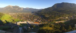 Archiv Foto Webcam Garmisch-Partenkirchen - Olympiaschanze 08:00