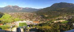 Archiv Foto Webcam Garmisch-Partenkirchen - Olympiaschanze 09:00