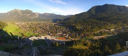 Archiv Foto Webcam Garmisch-Partenkirchen - Olympiaschanze 08:00