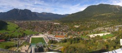 Archiv Foto Webcam Garmisch-Partenkirchen - Olympiaschanze 13:00