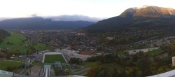 Archiv Foto Webcam Garmisch-Partenkirchen - Olympiaschanze 19:00