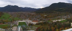 Archiv Foto Webcam Garmisch-Partenkirchen - Olympiaschanze 09:00