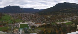 Archiv Foto Webcam Garmisch-Partenkirchen - Olympiaschanze 09:00