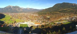 Archiv Foto Webcam Garmisch-Partenkirchen - Olympiaschanze 09:00