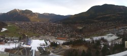 Archiv Foto Webcam Garmisch-Partenkirchen - Olympiaschanze 07:00
