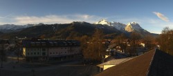Archived image Webcam Upper Bavaria: Garmisch-Partenkirchen 06:00
