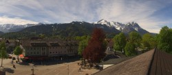 Archived image Webcam Upper Bavaria: Garmisch-Partenkirchen 09:00