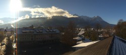 Archived image Webcam Upper Bavaria: Garmisch-Partenkirchen 09:00