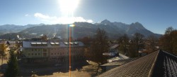 Archived image Webcam Upper Bavaria: Garmisch-Partenkirchen 11:00