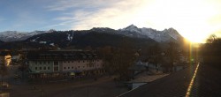 Archiv Foto Webcam Garmisch-Partenkirchen: Kongresshaus 15:00