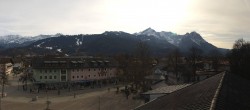 Archiv Foto Webcam Garmisch-Partenkirchen: Kongresshaus 13:00