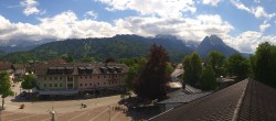Archiv Foto Webcam Garmisch-Partenkirchen: Kongresshaus 13:00