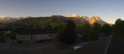 Archiv Foto Webcam Garmisch-Partenkirchen: Kongresshaus 05:00