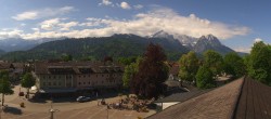 Archived image Webcam Upper Bavaria: Garmisch-Partenkirchen 09:00