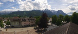 Archiv Foto Webcam Garmisch-Partenkirchen: Kongresshaus 13:00