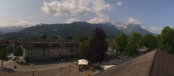 Archiv Foto Webcam Garmisch-Partenkirchen: Kongresshaus 09:00