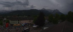 Archiv Foto Webcam Garmisch-Partenkirchen: Kongresshaus 19:00