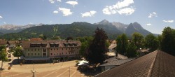 Archiv Foto Webcam Garmisch-Partenkirchen: Kongresshaus 13:00
