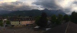 Archived image Webcam Upper Bavaria: Garmisch-Partenkirchen 19:00