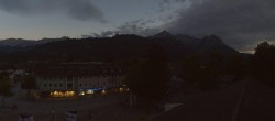 Archiv Foto Webcam Garmisch-Partenkirchen: Kongresshaus 19:00