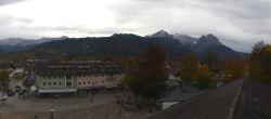 Archived image Webcam Upper Bavaria: Garmisch-Partenkirchen 09:00