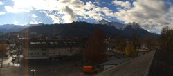 Archived image Webcam Upper Bavaria: Garmisch-Partenkirchen 09:00