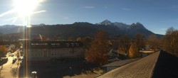 Archived image Webcam Upper Bavaria: Garmisch-Partenkirchen 09:00