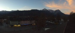 Archiv Foto Webcam Garmisch-Partenkirchen: Kongresshaus 06:00