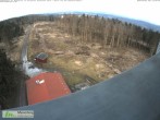 Archiv Foto Webcam Rennsteigwarte im Thüringer Wald 11:00