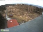 Archiv Foto Webcam Rennsteigwarte im Thüringer Wald 13:00