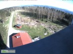 Archiv Foto Webcam Rennsteigwarte im Thüringer Wald 07:00