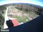 Archiv Foto Webcam Rennsteigwarte im Thüringer Wald 09:00