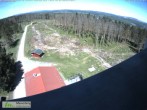 Archiv Foto Webcam Rennsteigwarte im Thüringer Wald 11:00