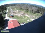 Archiv Foto Webcam Rennsteigwarte im Thüringer Wald 13:00