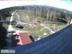 Archiv Foto Webcam Rennsteigwarte im Thüringer Wald 15:00