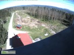 Archiv Foto Webcam Rennsteigwarte im Thüringer Wald 09:00