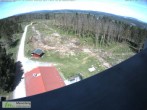 Archiv Foto Webcam Rennsteigwarte im Thüringer Wald 11:00