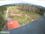 Archiv Foto Webcam Rennsteigwarte im Thüringer Wald 09:00