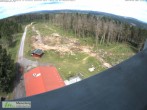 Archiv Foto Webcam Rennsteigwarte im Thüringer Wald 11:00