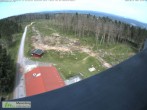 Archiv Foto Webcam Rennsteigwarte im Thüringer Wald 11:00