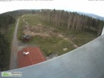 Archiv Foto Webcam Rennsteigwarte im Thüringer Wald 13:00