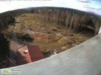 Archiv Foto Webcam Rennsteigwarte im Thüringer Wald 17:00
