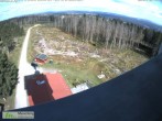Archiv Foto Webcam Rennsteigwarte im Thüringer Wald 09:00