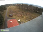 Archiv Foto Webcam Rennsteigwarte im Thüringer Wald 11:00