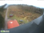 Archiv Foto Webcam Rennsteigwarte im Thüringer Wald 07:00