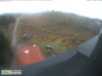 Archiv Foto Webcam Rennsteigwarte im Thüringer Wald 09:00
