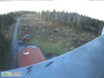 Archiv Foto Webcam Rennsteigwarte im Thüringer Wald 09:00