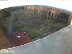 Archiv Foto Webcam Rennsteigwarte im Thüringer Wald 15:00